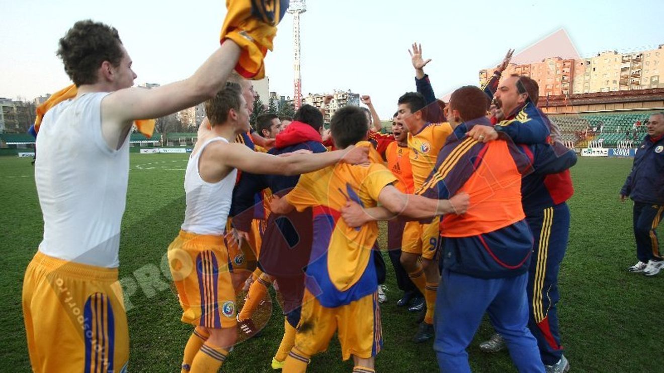 FOTO** Vezi cum au sărbătorit tricolorii U17 calificarea la EURO! Citește mâine, în ProSport, toate detaliile