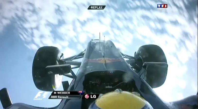 Webber a avut zile!