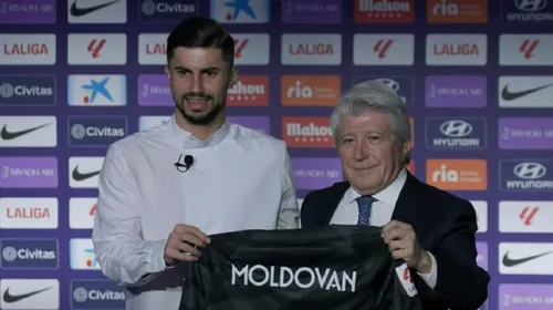 Ce număr va purta Horațiu Moldovan la Atletico Madrid şi primele impresii ale românului despre noul său club. VIDEO