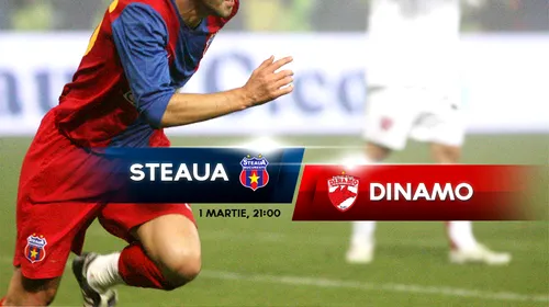 Neaga, jucătorul care a adus ultima victorie a roș-albaștrilor într-un derby cu Dinamo pe Ghencea: „Steaua se poate impune la scor”