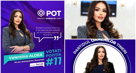 POT a trimis în Parlament o senatoare videochatistă. Valentina Aldea devine 