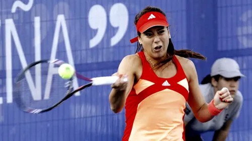 Sorana Cîrstea a ratat calificarea în sferturi de finală la Hobart