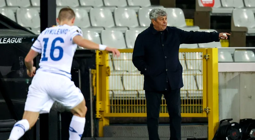 Dinamo Kiev, victorie spectaculoasă în campionatul din Ucraina. Formația lui Mircea Lucescu s-a distanțat la patru puncte de rivala Șahtior Donețk