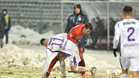 Terenurile înghețate din Liga 1 pot face victime: „Să spună ce vor...Să omorâți jucătorii? Nu aș fi pus niciun meci în ianuarie, chiar dacă mă împușcau”