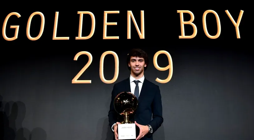 Joao Felix, desemnat Golden Boy 2019. Cine sunt ceilalți premianți ai galei | GALERIE FOTO