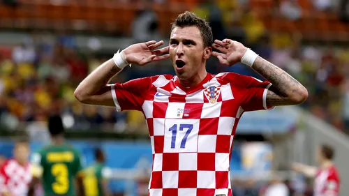 Mario Mandzukic nu duce lipsă de oferte: Bayern Munchen l-ar vrea ca rezervă pentru Lewandowski, dar atacantul croat ar putea ajunge în Premier League