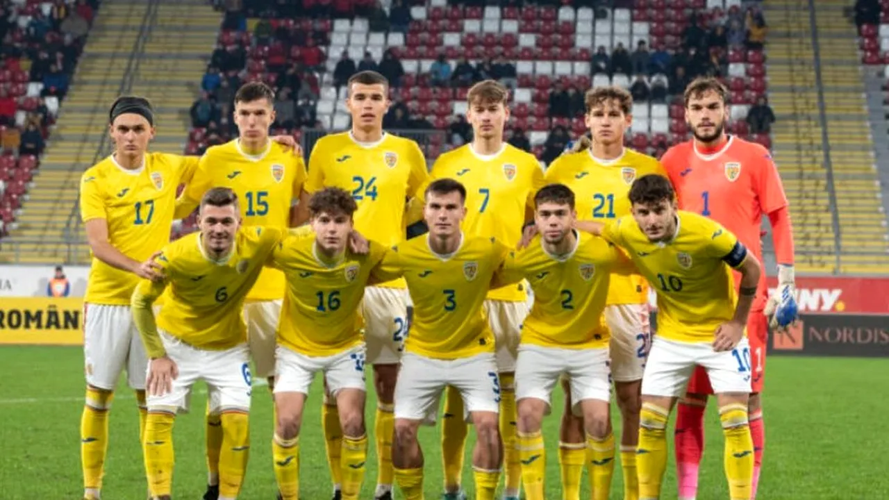 Daniel Pancu, la primul succes ca selecționer! România U20 a învins Polonia U20, 2-0