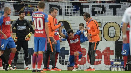 Un jucător de la Steaua trece prin momente dificile după ce s-a accidentat: "O lună va mânca cu paiul! Nici la box nu prea se întâmplă așa ceva"