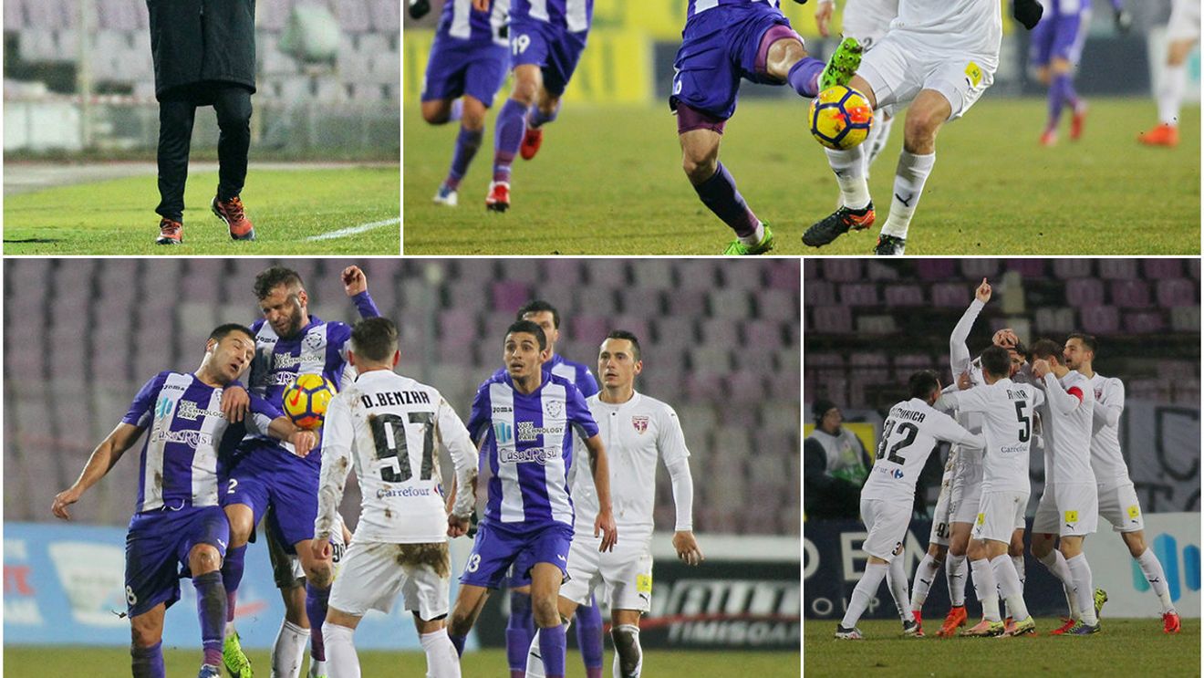 Grozavu se consolează cu o schimbare inspirată. ACS Poli a pierdut cu FC Voluntari, după o repriza a doua cu două super-execuții