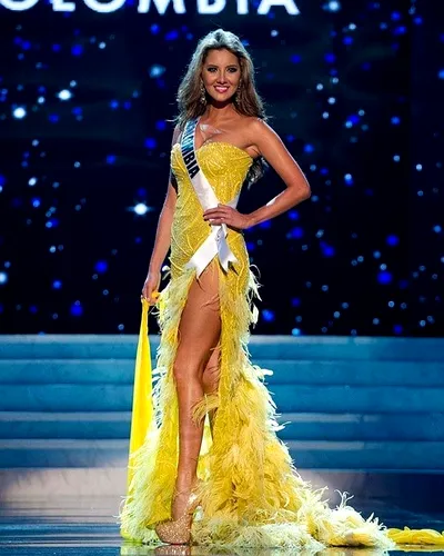 FOTO. Cum arată Miss Columbia, fosta regină a frumuseții care a rămas fără un picior