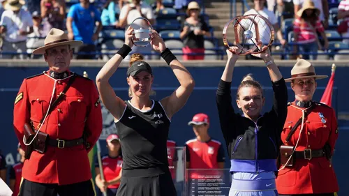 Beatriz Haddad Maia, cucerită de jocul Simonei Halep după finala de la Toronto: „O felicit! N-am reușit să-mi țin în frâu emoțiile”