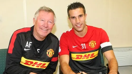 OFICIAL** Robin van Persie a semnat un contract valabil până în 2016 cu Man United