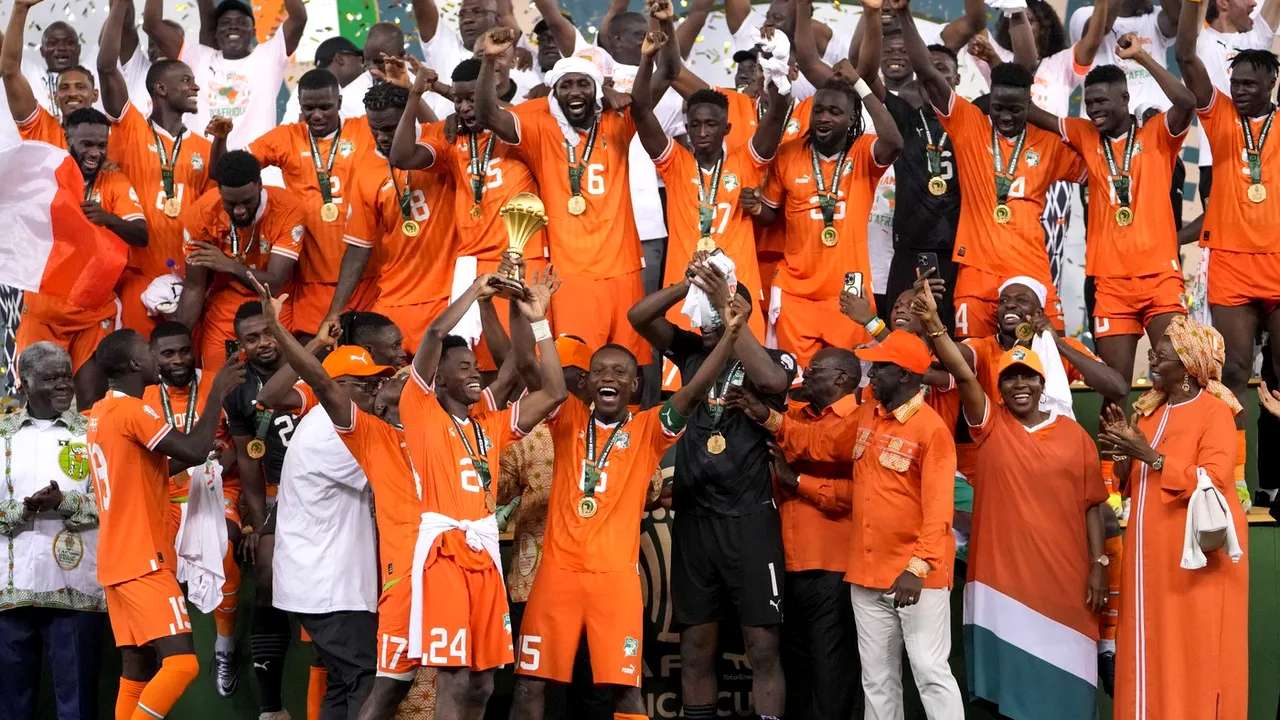 Coasta de Fildeș a câștigat Cupa Africii, după o finală dramatică împotriva Nigeriei