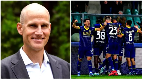 Românul Christian Puşcaşiu a băgat cu partenerii lui 120.000.000 de euro și a cumpărat clubul Hellas Verona. Prima decizie, trasă la indigo după cea a lui Dan Şucu la Genoa