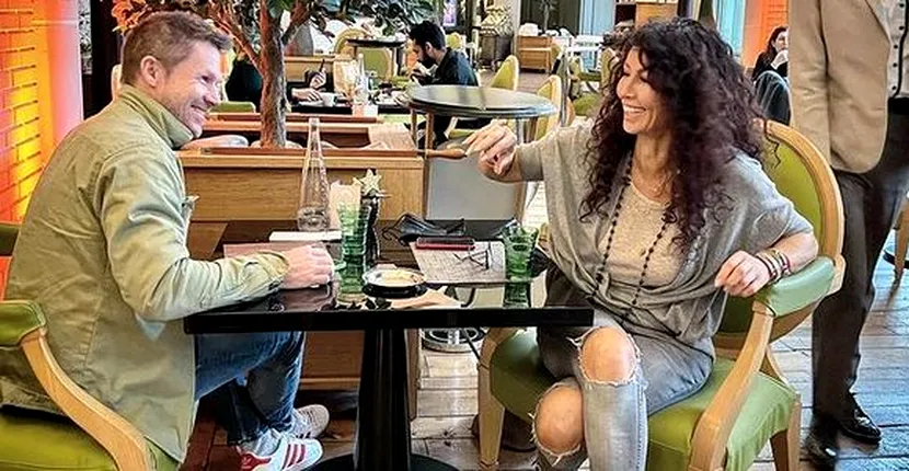 VIDEO / Cum a filmat-o Felix Baumgartner pe Mihaela Rădulescu de sărbători. Austriacul, fermecat de iubita lui!