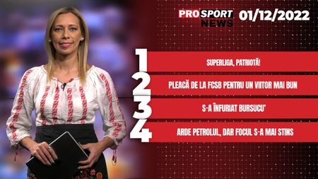 ProSport News | Superliga, patrioată. Pleacă de la FCSB pentru un viitor mai bun. Cele mai importante știri ale zilei | VIDEO
