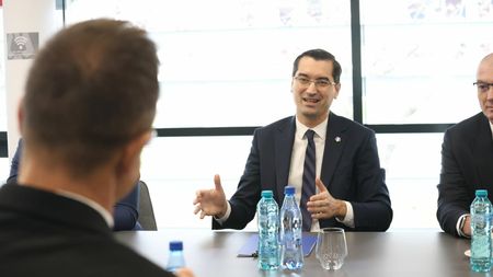 Răzvan Burleanu, întâlnire neașteptată cu un politician important din Ungaria! Anunțul FRF