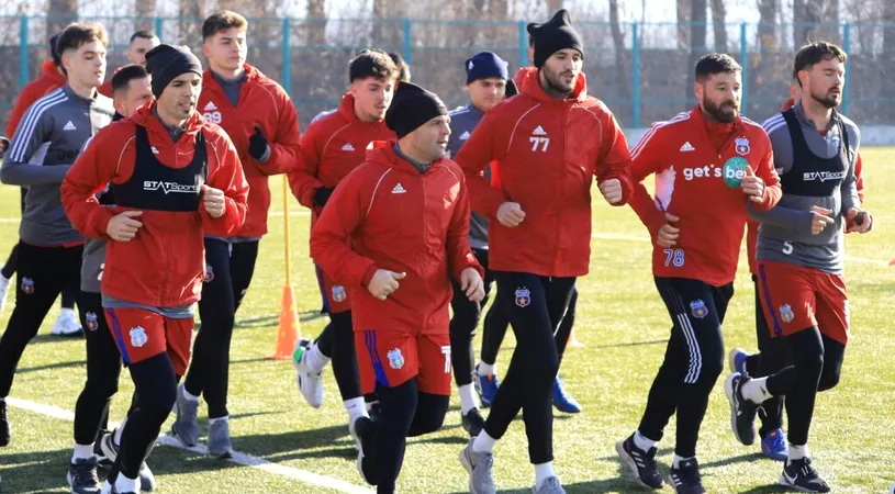 Steaua a început cea mai grea perioadă a pregătirii de iarnă, în Ghencea. Daniel Oprița pune accent pe pregătirea fizică