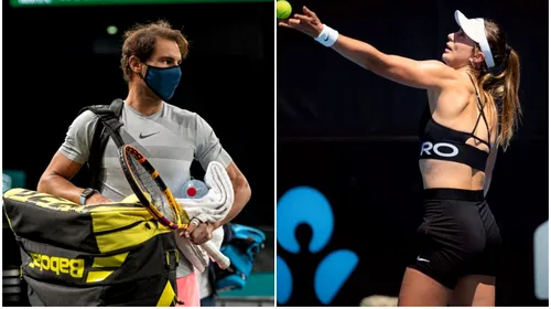 Rafael Nadal și Paula Badosa, surprinși într-un moment inedit în vestiar la Indian Wells! Gestul spontan al spaniolului când a dat ochii cu campioana en-titre | VIDEO