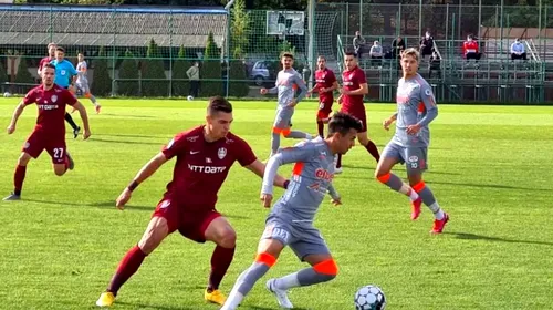 CFR Cluj a câștigat duelul amical al Campioanelor Procinciei, cu UTA!