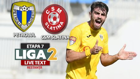 Chin și jale pe ”Ilie Oană”! Petrolul nu câștigă nici măcar cu CSM Slatina, echipă care pierduse tot în deplasare în acest sezon