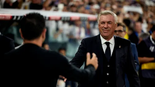 Prima reacție a lui Carlo Ancelotti după Real Madrid - FC Barcelona 3-2. Italianul răsucește cuțitul în rana adversarilor: ce spune despre cele două faze de arbitraj litigioase!