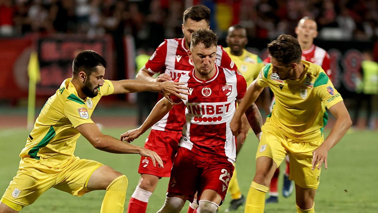 CS Mioveni - Dinamo 2-1. „Câinii” pierd lamentabil, în prelungirile partidei