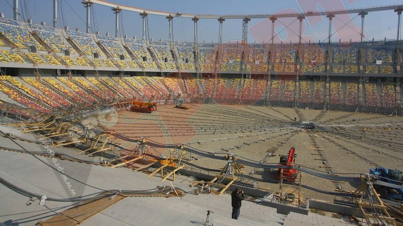 Mircea Sandu: "Următorul Rapid-Dinamo se va juca pe Național Arena"** SUPER FOTO Cum arată ACUM stadionul