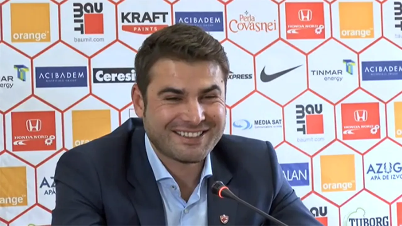 Mutu, la prima conferință de presă la Dinamo: 
