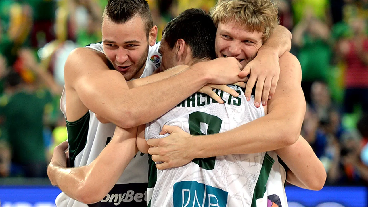 Lituania s-a calificat în finala Campionatului European de baschet masculin