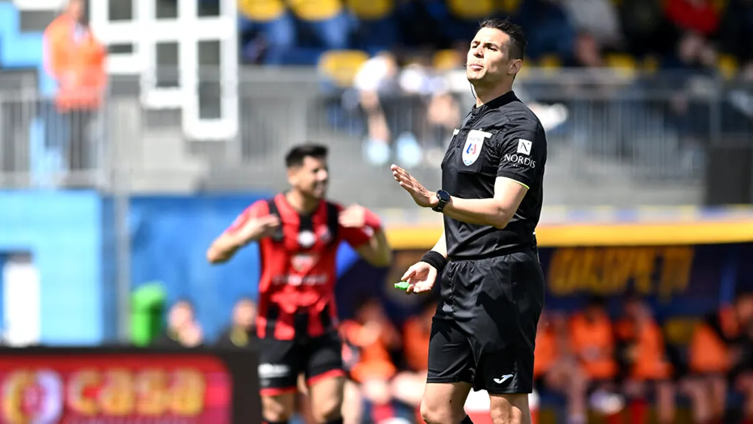 EXCLUSIV | Vlad Baban e singurul arbitru de centru promovat vara aceasta din lotul de Liga 2 în cel de Liga 1