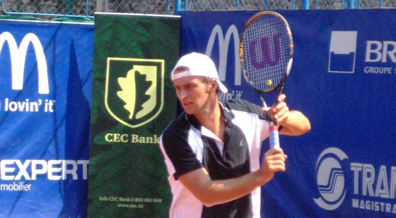 Adrian Ungur a ratat finala** la Brașov Challenger