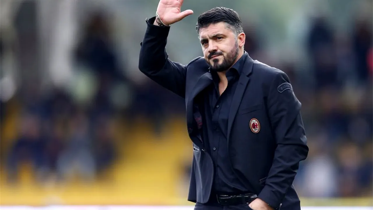 Gattuso a spus adio. Clubul AC Milan va fi istorie pentru tehnicianul italian: 