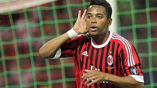 Show Robinho!** Brazilianul a marcat două goluri cu Cagliari