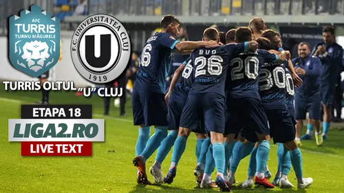 Turris Oltul și ”U” Cluj au dat-o la pace la Turnu Măgurele, la scorul zilei înregistrat în toate cele patru jocuri de duminică din Liga 2. Trupa lui Falub are șapte remize în ultimele 10 meciuri