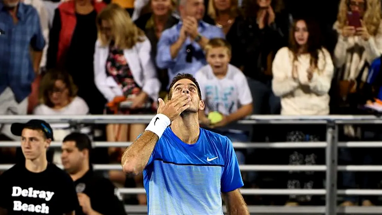 Juan Martin Del Potro s-a calificat în finala turneului de tenis din cadrul Jocurilor Olimpice 2016