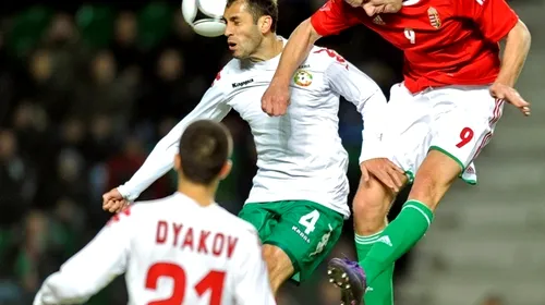 Bojinov salvează Bulgaria în ultimele minute!** Remiză pentru Ungaria în ultimul amical
