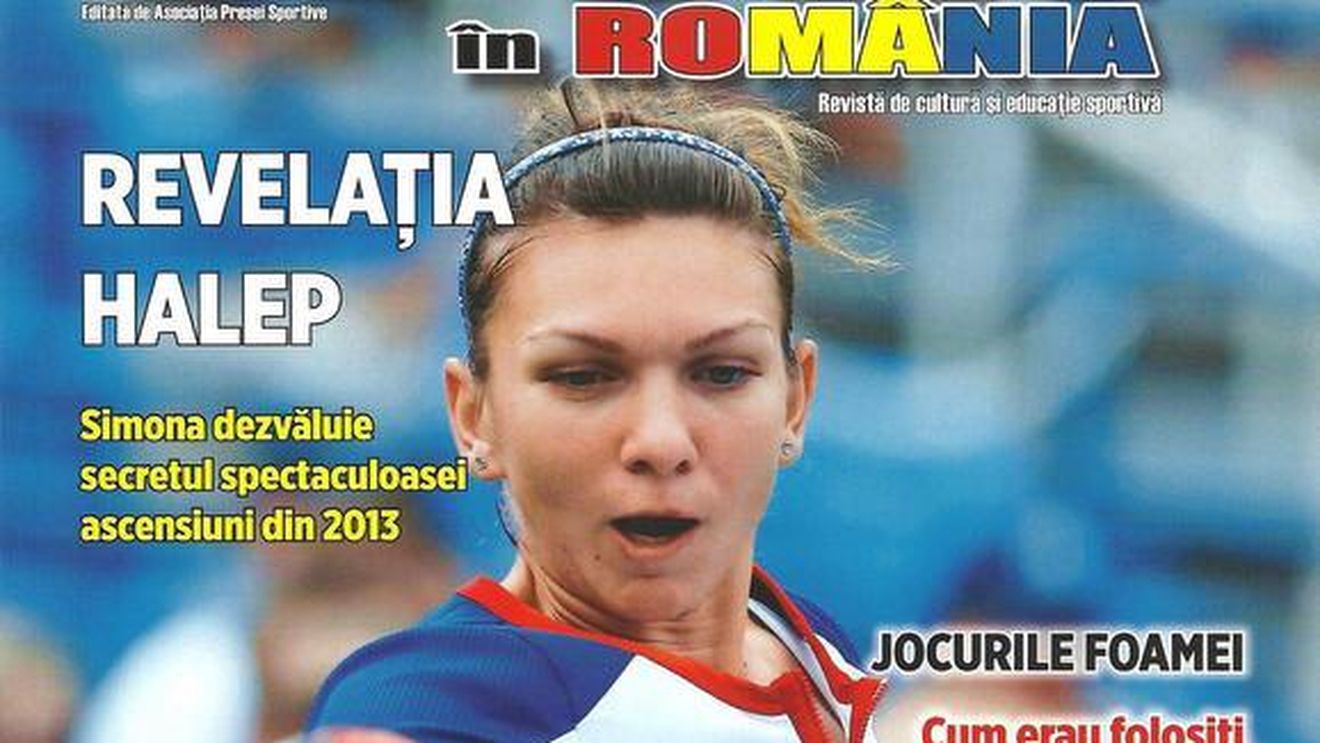 Revista "Sport în România" se lansează cu Simona Halep