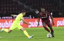 Gest inconștient al lui Kamara, care l-a făcut pe Dan Petrescu să turbeze de furie! A luat cartonaș roșu în CFR Cluj – Poli Iași după ce și-a lovit adversarul cu cotul și a fost nevoie de intervenția ambulanței