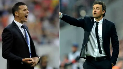 Marca: „Luis Enrique și Gâlcă schimbă imaginea antrenorilor de fotbal” Spaniolii, impresionați de forma tehnicienilor de la BarÃ§a și Espanyol