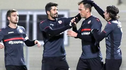 Ovidiu Herea a marcat pentru Skoda Xanthi în meciul cu PAS Giannina, scor 1-1