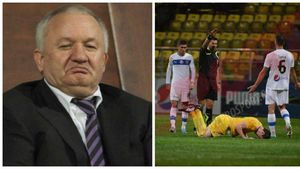 Porumboiu a găsit explicația "perfectă" după înfrângerea de la Chiajna: "Vaslui nu a câștigat, pentru că a câștigat Viitorul!" 
