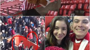 Oficialii lui Southampton au ajutat un suporter îndrăgostit: "Puteți să îmi spuneți cine stă pe locul 626?". Cum a găsit-o pe cea alături de care a început o relație la meciul cu Arsenal