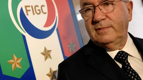 Ce se întâmplă la alții: Carlo Tavecchio, președintele Federației Italiene de Fotbal, a demisionat după ce „squadra azzurra” a ratat calificarea la Cupa Mondială din Rusia