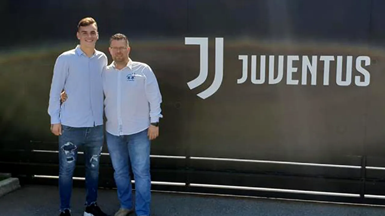 Încă un român la Juventus Torino! La doar 17 ani visează să-i calce pe urme unei legende a clubului