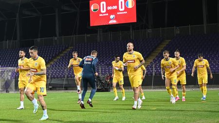 Fotbalistul creat în „laboratoarele Gică Hagi” a cedat psihic și a început să plângă pe banca de rezerve, în timpul meciului Belarus - România! Explicația jucătorului pentru lacrimile sale