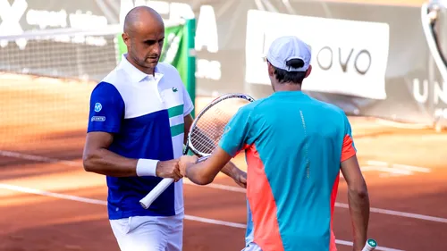 Marius Copil, ce dezamăgire! Românul a fost eliminat din turneul Concord Iași în primul tur atât la simplu cât și la dublu