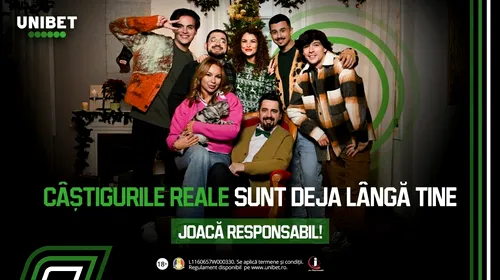 (P) Unibet lansează campania „Câștiguri Adevărate” – cu Cosmin Natanticu drept ambasador al sărbătorilor autentice