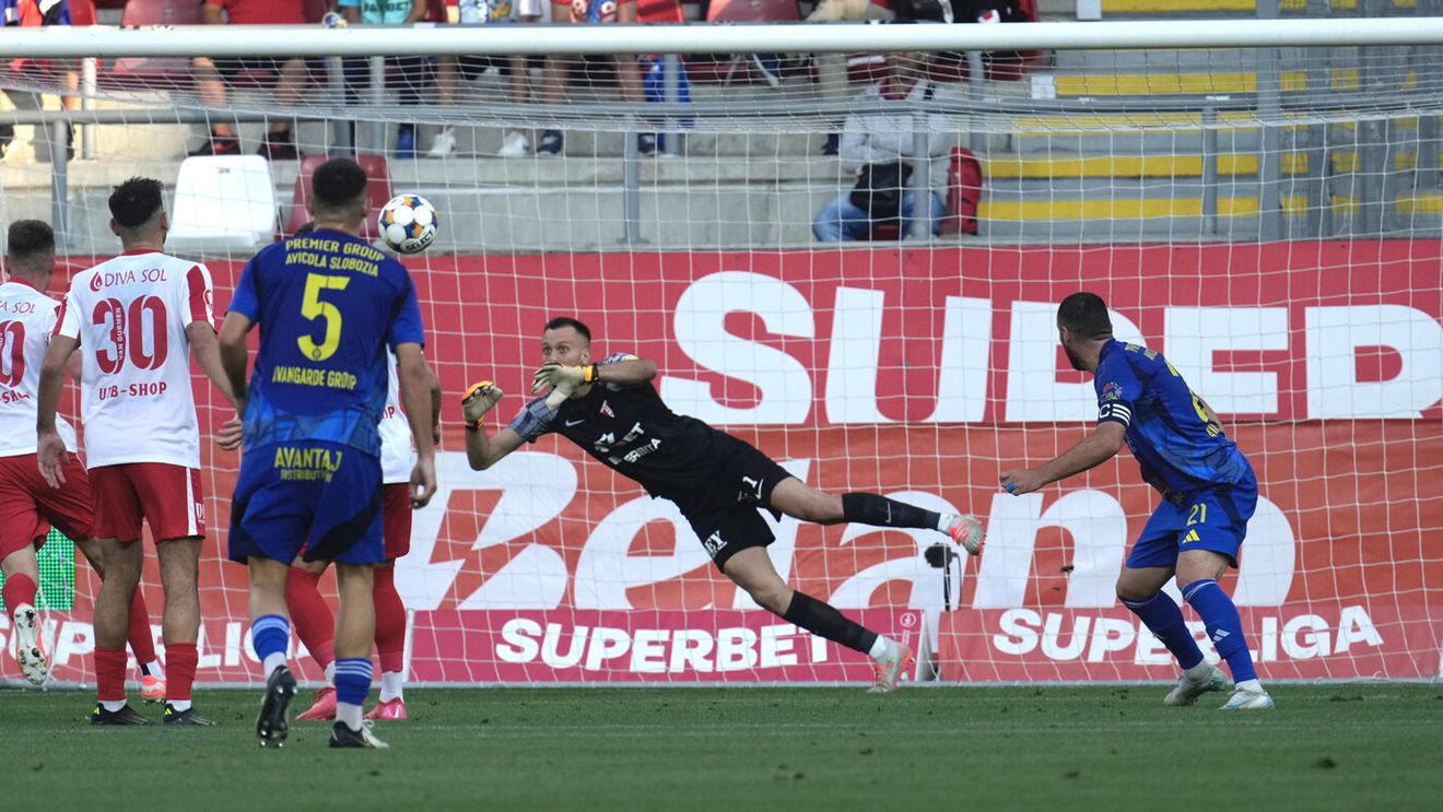 UTA Arad - Unirea Slobozia 1-1, în etapa 7 din Superliga. Oaspeții au marcat în primul minut al prelungirilor și pleacă acasă neînvinși