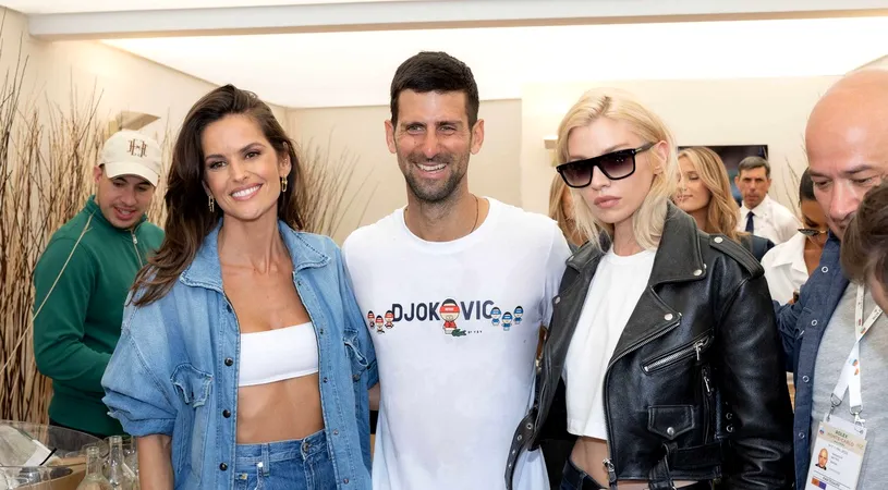 Între două nu te plouă! Cine sunt femeile superbe care l-au flancat pe Novak Djokovic la Monte Carlo | GALERIE FOTO